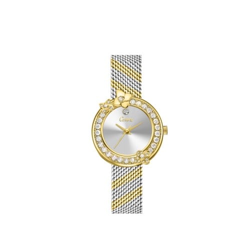 ساعه نسائيه كاتيرا الجديده لونين ميناء فضي