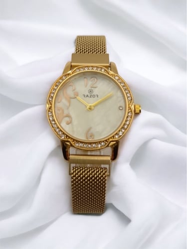 ماركه RAZOR نسائي صدف على ذهبي