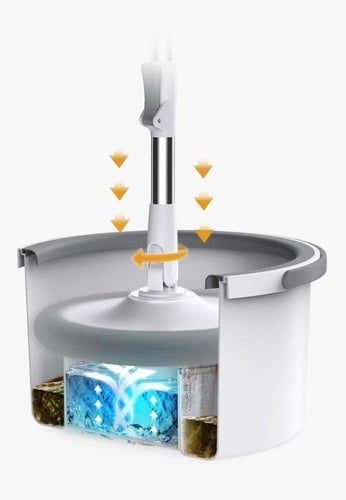 باكج النظافة الذكي: مكنسة متعددة الوظائف + ممسحة ه...