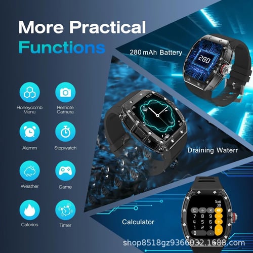 الساعه رجاليه الذكيه شبيه ريتشرد ميل رجالي