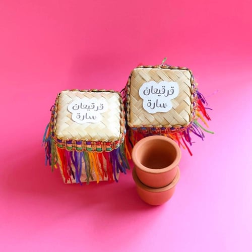 فنجان فخار مديني