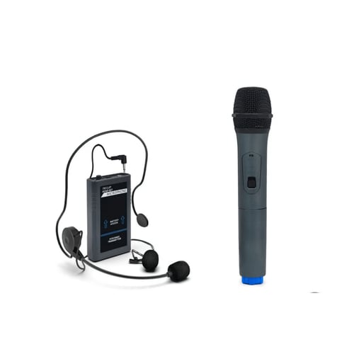 مكبر صوت لاسلكي ماركة NEDA 35 وات مع 2 ميكروفون لا...