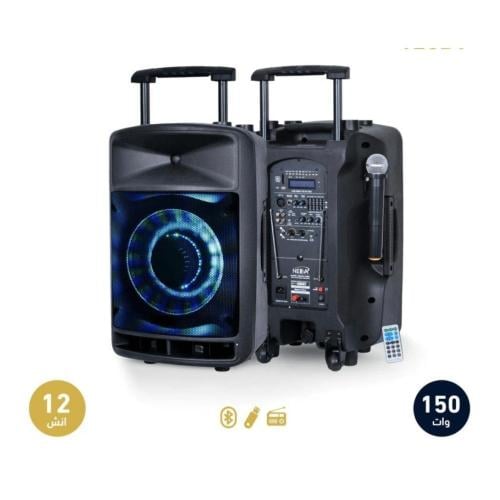 مكبر صوت بلوتوث 12 إنش بطارية قابلة للشحن قوة 150...