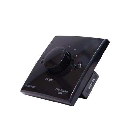 مفتاح فوليوم أسود قدرة 30 واط تصميم عصري وأداء متو...