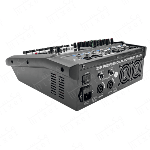 مكسر صوت قدرة 300 وات 8 خط ميكروفون مؤثرات رقمية ا...