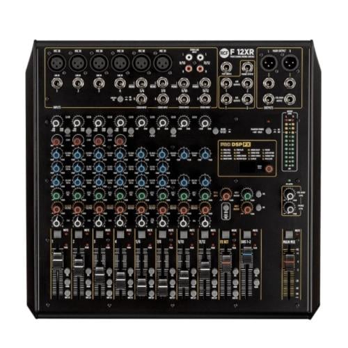 مكسر صوت 12 قناه 6 مدخلات ميكروفون مع تاثيرات متعد...