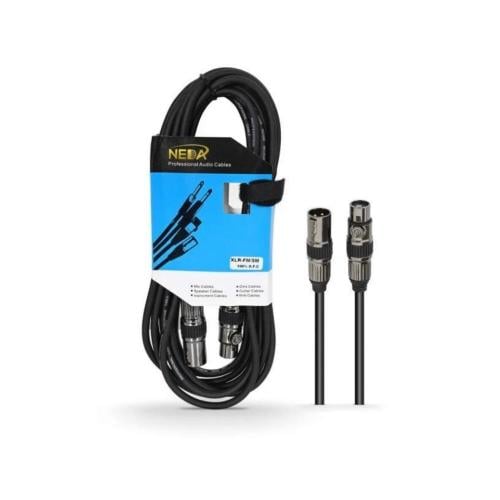 توصيلة كيبل ميكروفون جاهز احترافي ماركة نداء XLR إ...