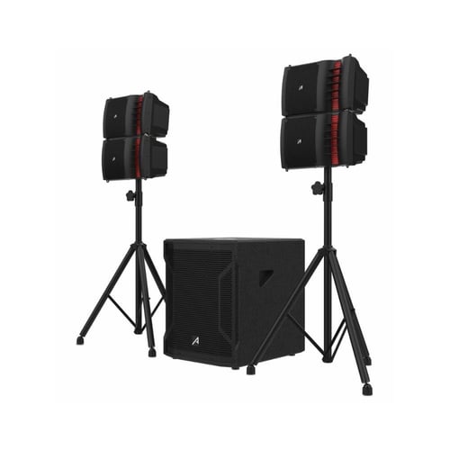 سماعات حفلات اوديباكس اسباني 4 لاين اري مع مضخم صو...