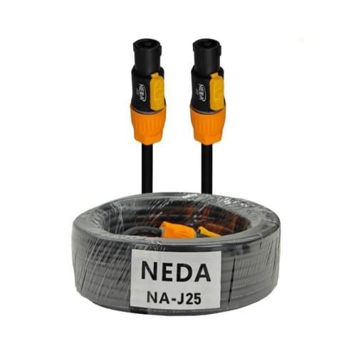 توصيلة جاهزة طول 25 متر لتوصيل السماعات سبيكون إلى...