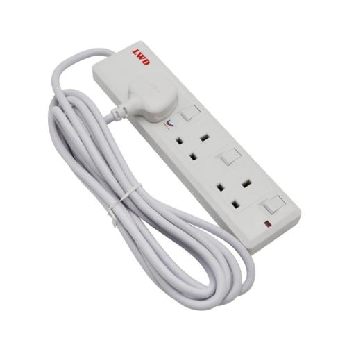 3-outlet 5-meter extension cord: A practical solution for connecting multiple electrical devices. Model 8030-5