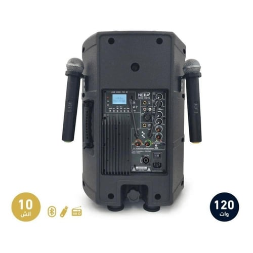 سماعات بلوتوث كبيرة متنقلة ماركة NEDA مقاس 10 بوصة...