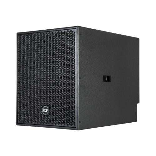 The RCF S 8018 II BASF 18-inch 1500W subwoofer speaker boasts an SPL of up to 137dB, providing a powerful extension of low frequen...