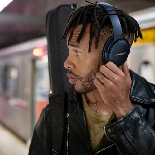 سماعات رأس بوز QuietComfort 45 أداء صوتي عالي، مار...