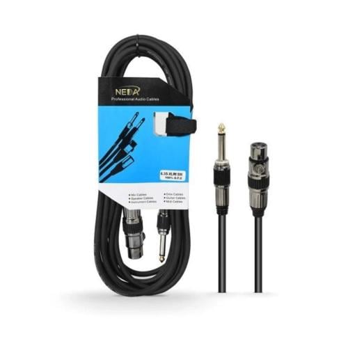 توصيلة كيبل ميكروفون احترافي نداء 5 متر XLR إلى مو...