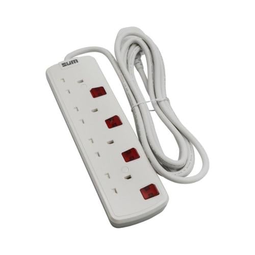 Malaysian 4-outlet 3-meter extension cord provides a practical solution for connecting multiple electrical devices. Model 2P-CB544...