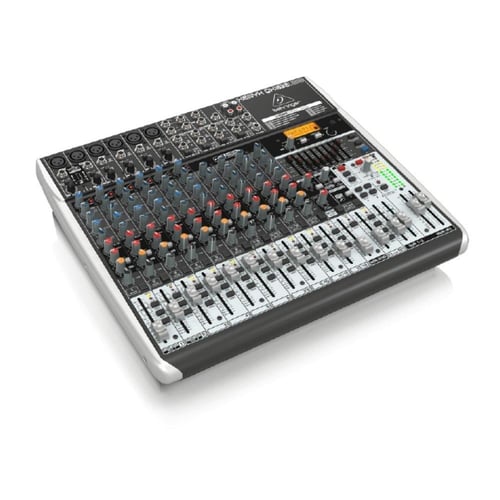 مكسر صوت بهرنجر احترافي 18 قناة مع مؤثرات رقمية وت...