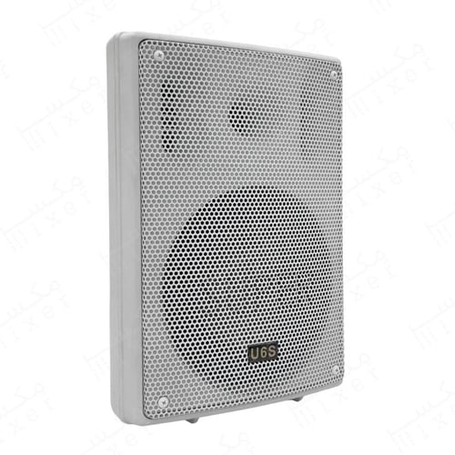 سماعة جداريه Suber U6s بقوة 160 وات لون أبيض 6.5 ب...