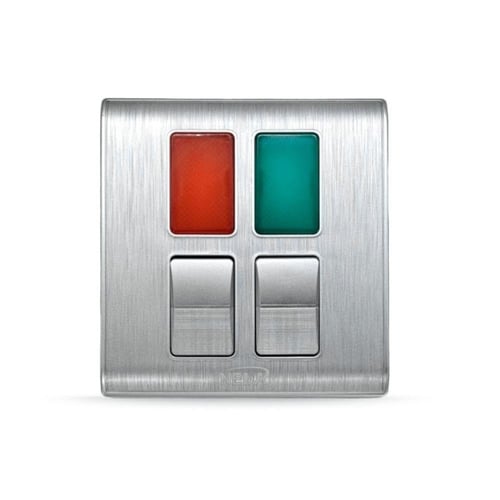 مفتاح طفاية احمر اخضر مزدوج مع إضاءة كهربائي عالي...
