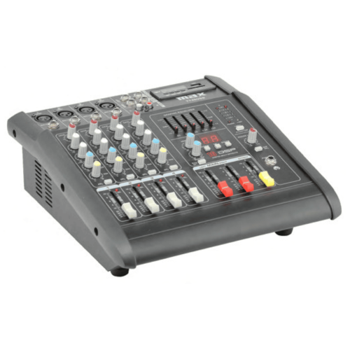 مكسر صوت إحترافي MAX MIXIER 40USB 4 MICS WATTS 25...