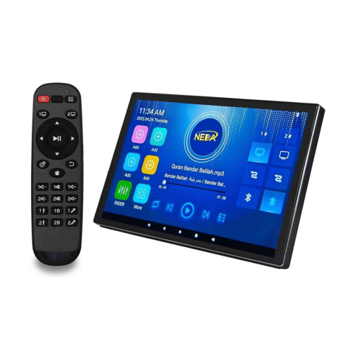 امبليفاير جداري 8 قنوات 25 وات لكل قناة مع شاشة لم...