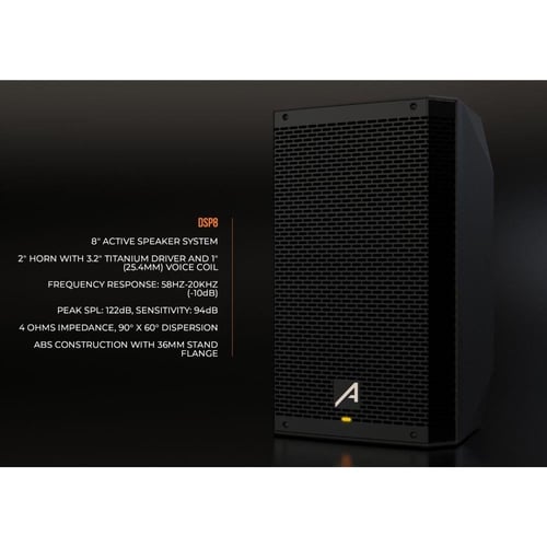 سماعات كبيره بلوتوث 8 انش 150 وات RMS احترافية نشط...