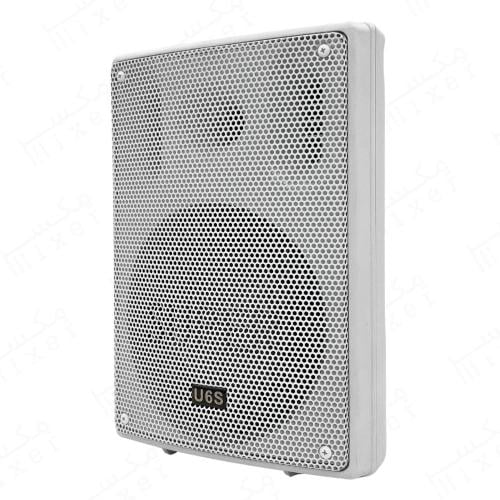 سماعة جداريه Suber U6s بقوة 160 وات لون أبيض 6.5 ب...