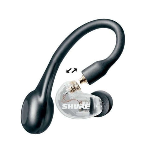سماعات أذن لاسلكية عزل صوت احترافي، ماركة Shure جو...