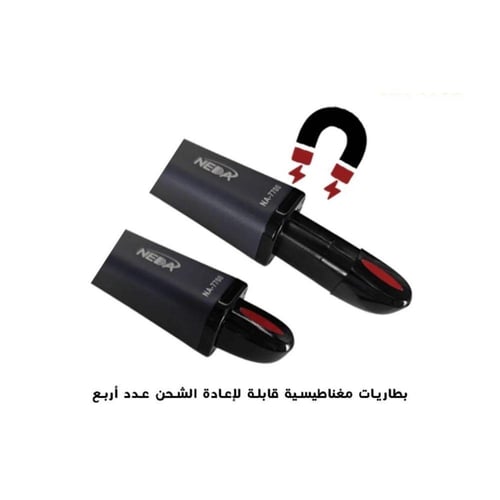 ميكروفون لاسلكي مزدوج يدوي ماركة NEDA تقنية UHF مد...