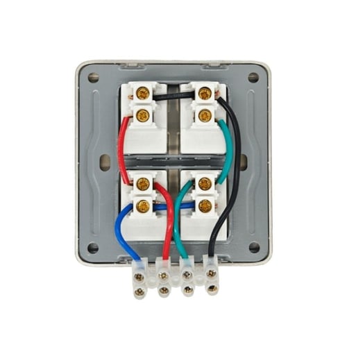 مفتاح طفاية احمر اخضر مزدوج مع إضاءة كهربائي عالي...