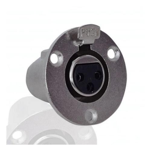 مقبس XLR ثلاثي أنثى ماركة NEDA متانة عالية وجودة ص...