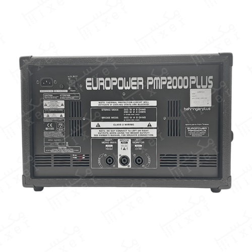 Behringer PMP2000 - ميكسر صوت محمول بقوة 800 وات م...