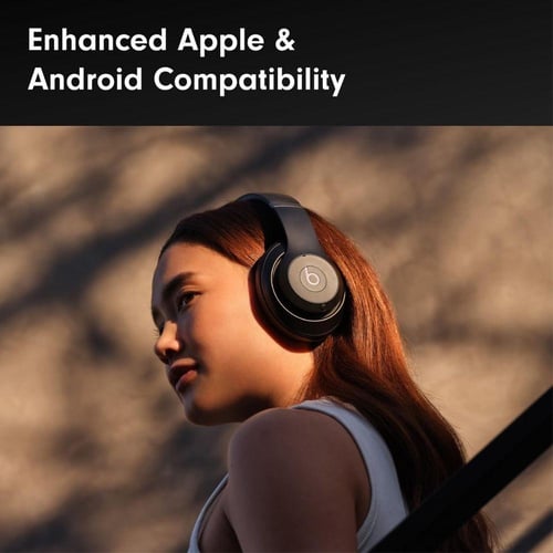 سماعة رأس لاسلكية عزل ضوضاء احترافي ماركة Beats وص...