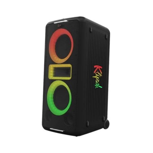 Klipsch New York Music City Party Speaker, 250W Portable Party Speaker with Bluetooth, RGB Lighting, and Up to 18 Hours of Battery...
