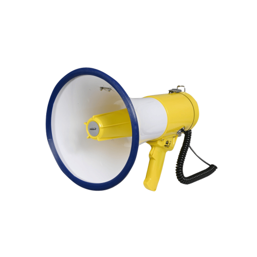 ميجافون قدرة 50 واط بلوتوث قابل للشحن و مدخل USB ل...