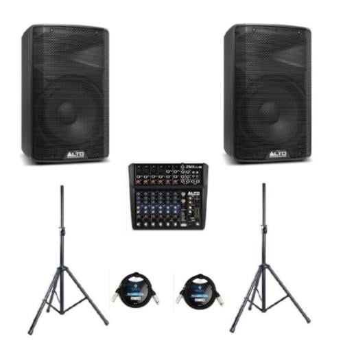 زوج سماعات كبيرة 350 وات ألتو ALTO مع استاند عالي...