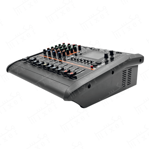 مكسر صوت قدرة 300 وات 8 خط ميكروفون مؤثرات رقمية ا...