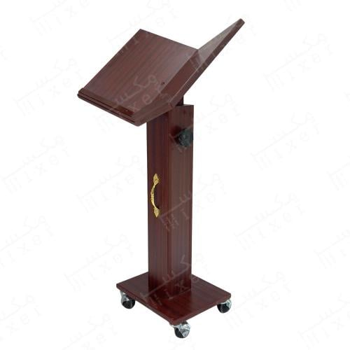 منصة مصحف خشبية متنقلة بارتفاع قابل للتعديل وتصميم...