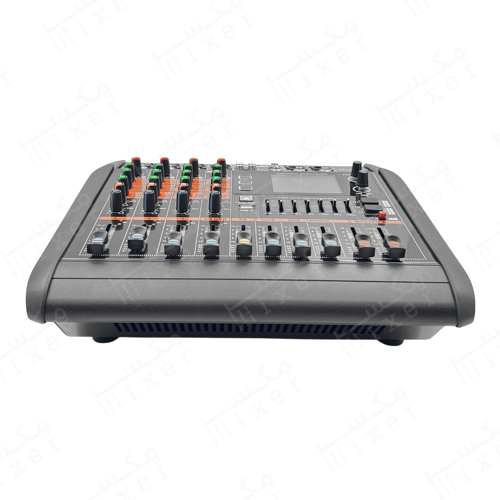 مكسر صوت قدرة 300 وات 8 خط ميكروفون مؤثرات رقمية ا...