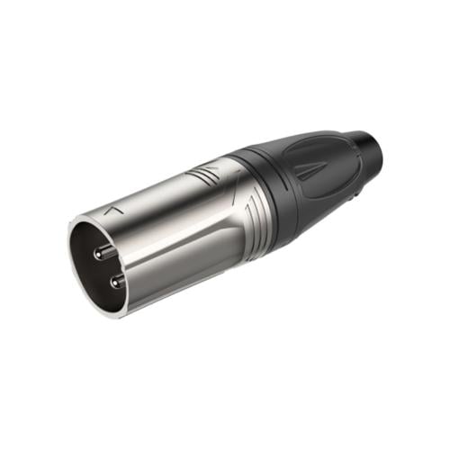 جاك XLR ثلاثي ذكر مطلي بالنيكل ماركة ROXTONE بتصمي...