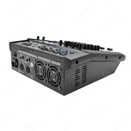 مكسر صوت قدرة 300 وات 8 خط ميكروفون مؤثرات رقمية ا...