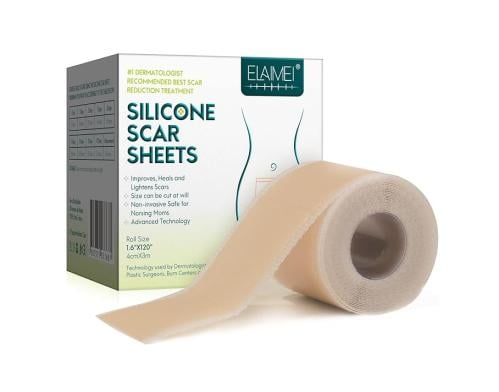 أشرطة الندبات من السيليكون بي كير 120×1.6 إنش - 3م...