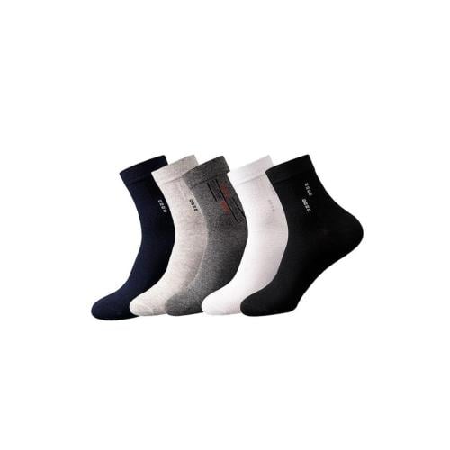 جوارب رجالية من Infino قطن 100% بامتصاص رطوبة - 5...