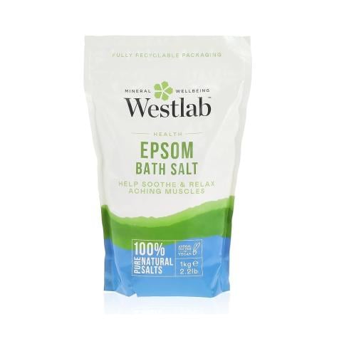 ملح حمام إبسوم ويستلاب نقي 100% 1 كجم للاسترخاء وا...