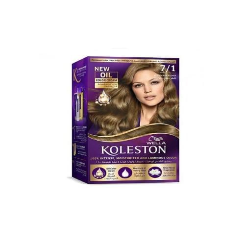 صبغة شعر كريم من Wella (ويلا) كولستون أشقر رمادي م...