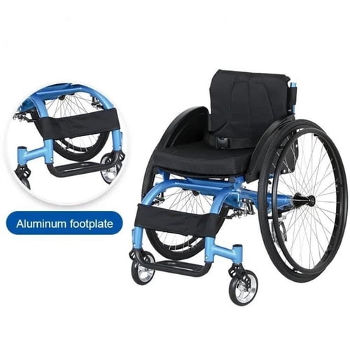 كرسي طبي متحرك رياضي كاياردا KY778L-A-38 إطار ألوم...