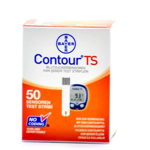 شرائط اختبار قياس السكر كونتور تي إس - بدون كود عي...