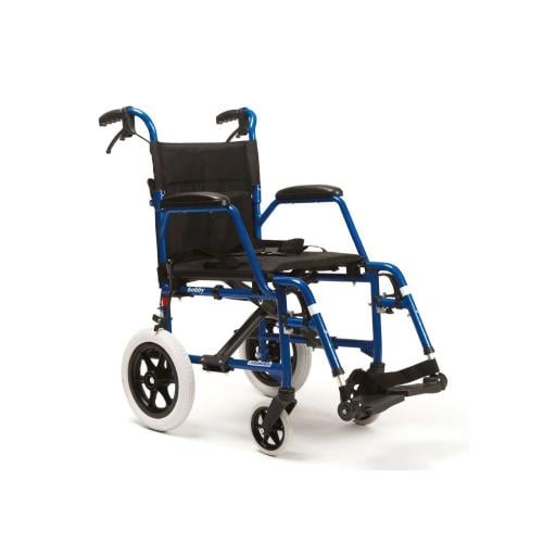 كرسي طبي متحرك ينطوي موديل BOBBY خفيف الوزن مقاس 4...