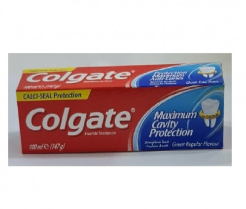 معجون أسنان من كولجيت بنكهة عادية رائعة 100 مل