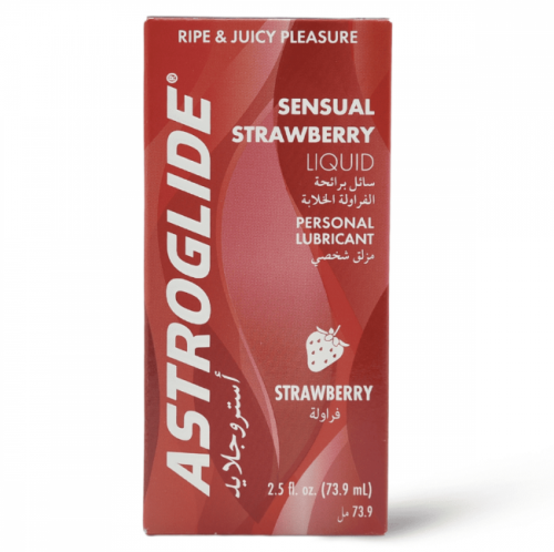 مزلق شخصي أستروجليد جل فراولة 73.9 مل – تركيبة مائ...