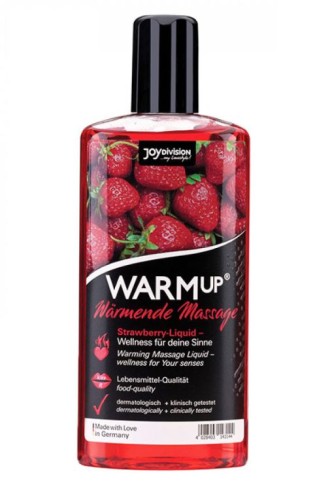 زيت تدليك من joydivision برائحة الفراولة ومنحٍّ دا...